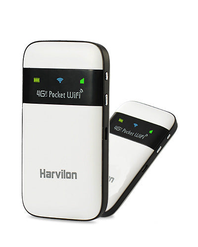 Harvilon 4G Pocket WiFi device on a white background