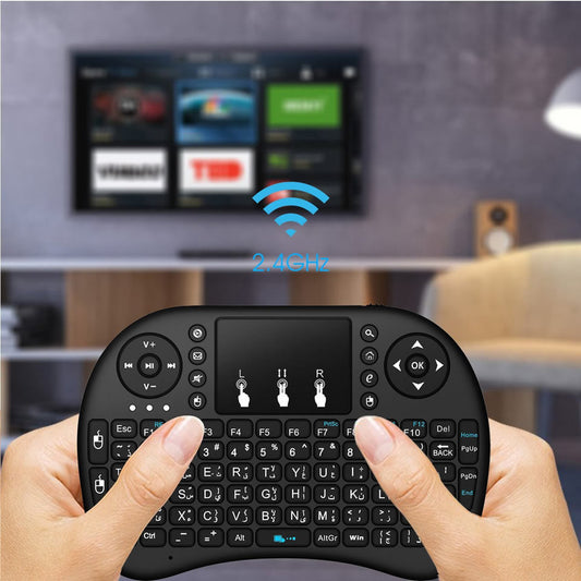 2.4G Wireless Air Keyboard & Mouse – Touchpad Mini Remote Control