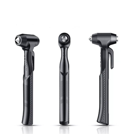2-in-1 Car Safety Hammer – Window Breaker & Seatbelt Cutter Tool