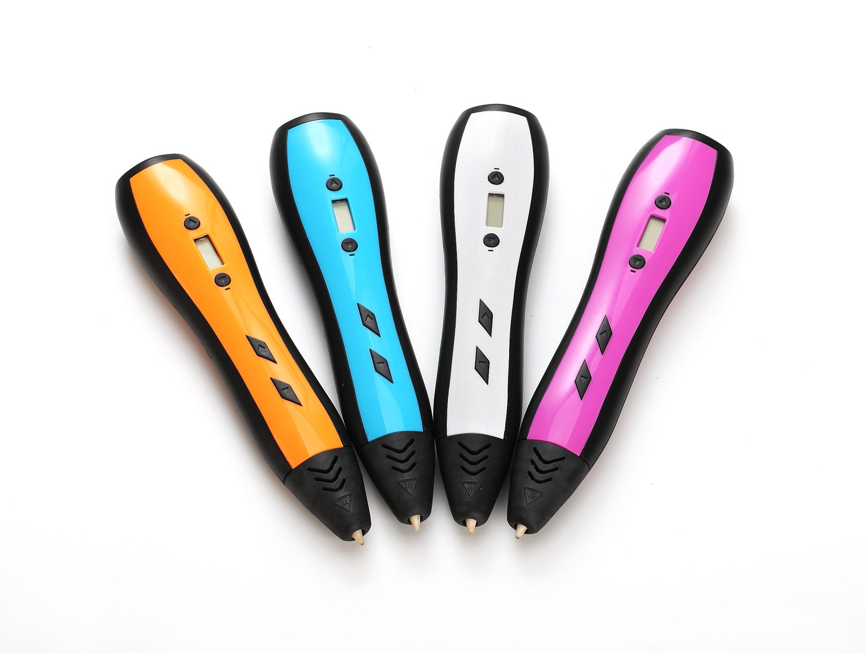 3D printing pen with LCD screen, adjustable temperature and speed, compatible with 1.75mm PLA and ABS filaments