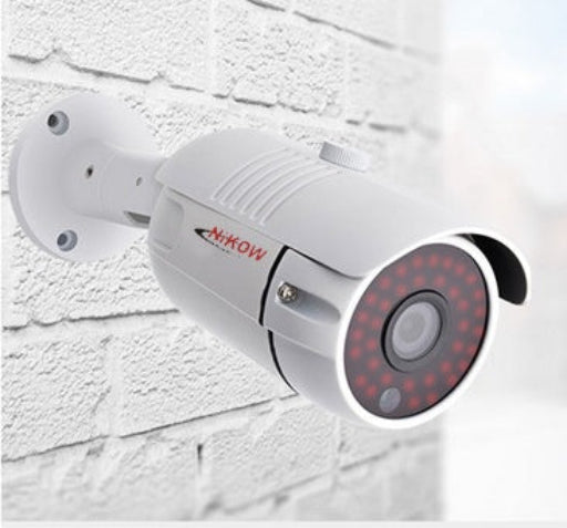 1080P infrared waterproof security camera with 2MP lens and night vision for indoor and outdoor surveillance